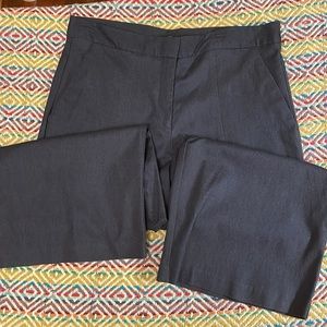 Wide leg cropped pants